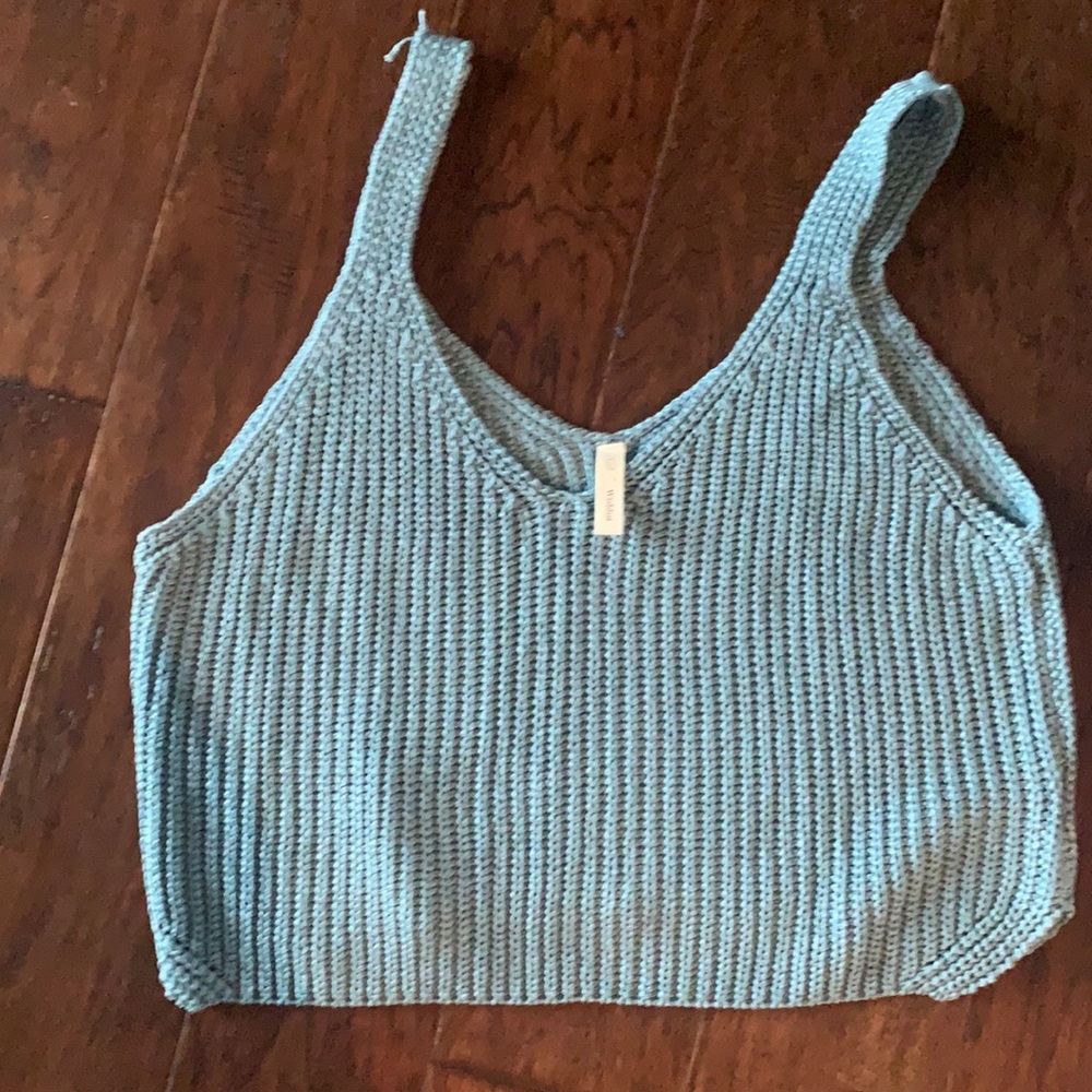 Crop sweater.  Size Large.